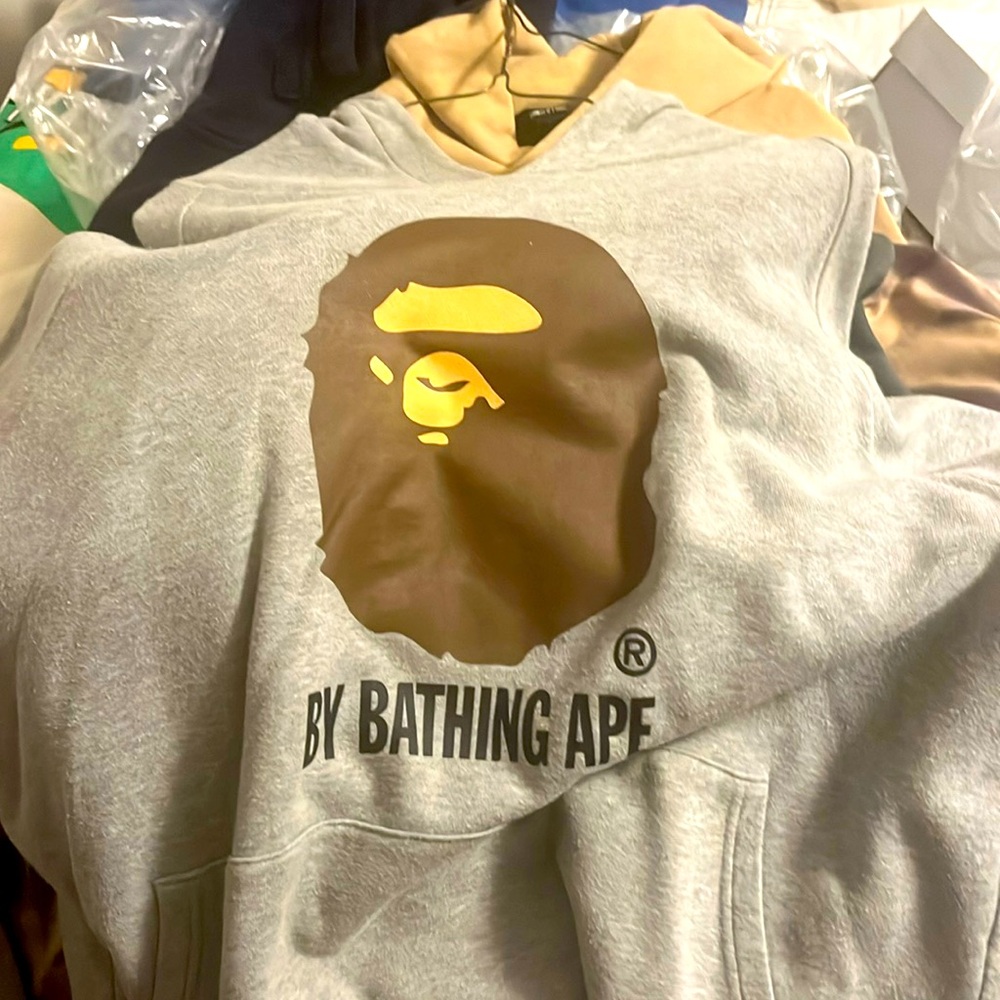 Bape reversible hoodie